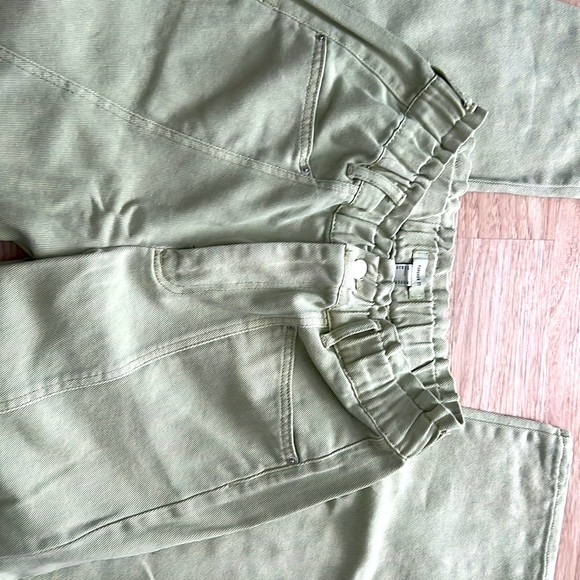 Sage green jeans - Picture 3 of 4